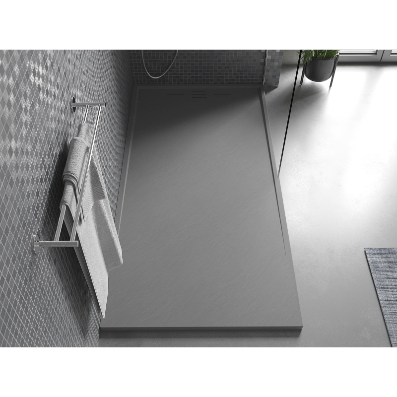 Mexen Amon brodzik prostokątny SMC 160 x 70 cm, szary - 4F617016
