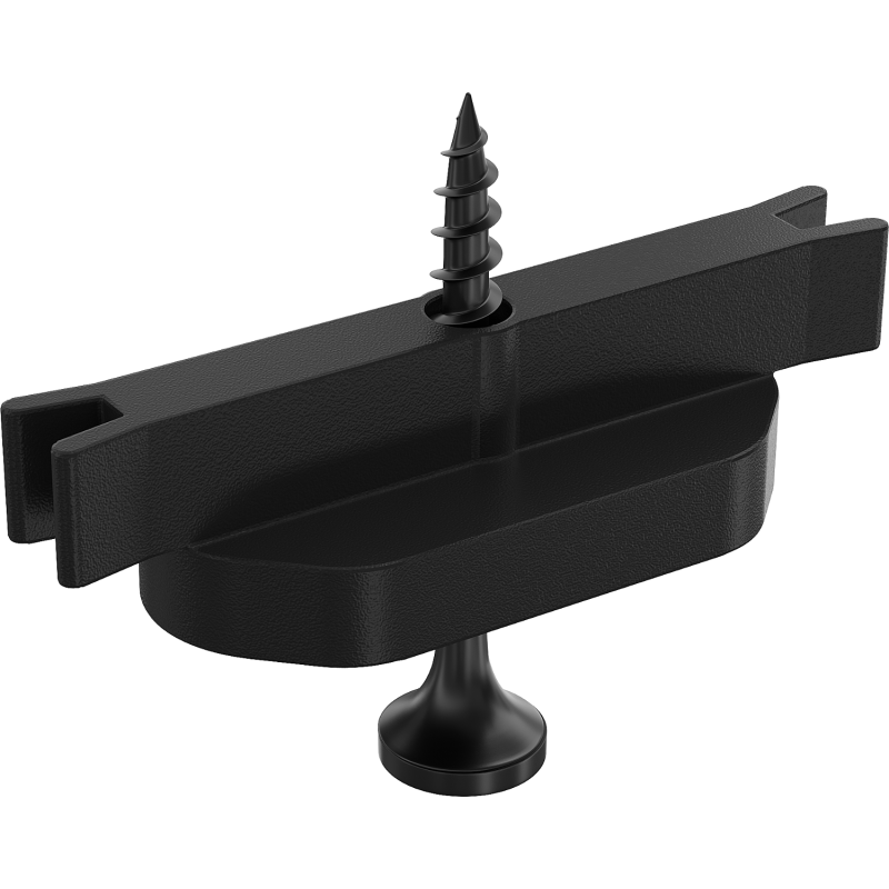 Mexen UniBase klips montażowy do deski tarasowej + wkręt 4 x 35 mm (50 szt.)  - C9908-02