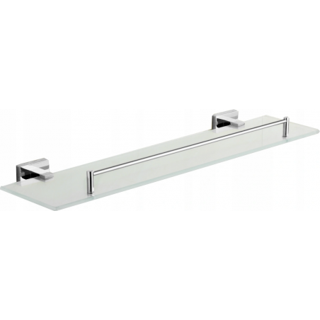 Mexen Arno hangende glazen plank, chroom - 7020737-00