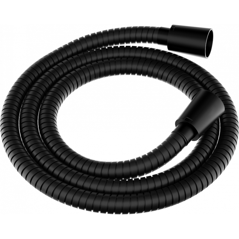 Mexen Duschschlauch 125 cm, schwarz - 79435-70