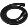 Mexen mangueira de chuveiro 125 cm, preta - 79435-70