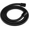Mexen shower hose 125 cm, black - 79435-70