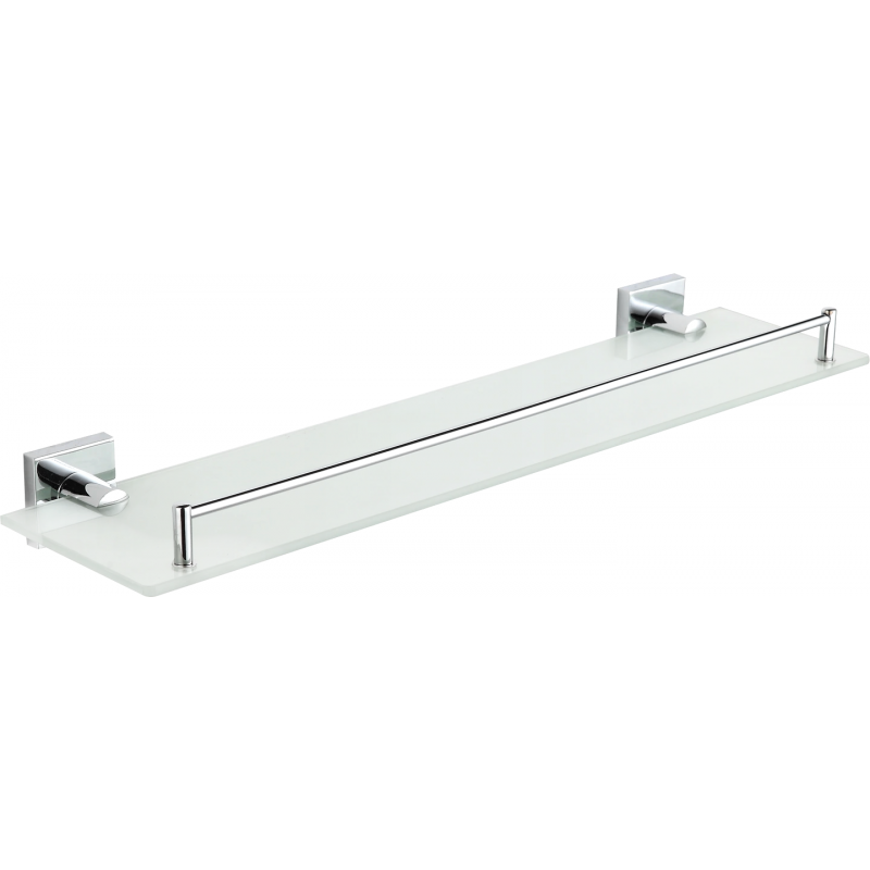 Mexen Rufo prateleira de vidro suspensa, cromada - 7050937-00