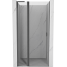 Mexen Mist L drzwi prysznicowe uchylne 95 cm, transparent, gun gray szczotkowany - 8A4L-095-000-66-00