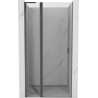Mexen Mist L drzwi prysznicowe uchylne 120 cm, transparent, gun gray szczotkowany - 8A4L-120-000-66-00