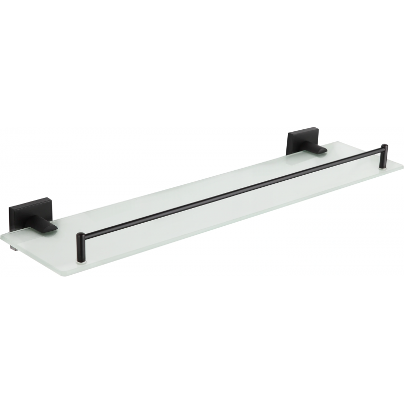 Mexen Rufo estante colgante de vidrio, negro - 7050937-70