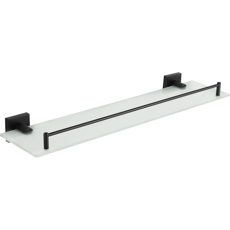 Mexen Rufo rippuv klaasriiul, must - 7050937-70