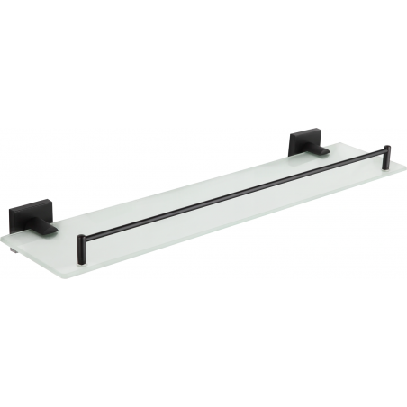Mexen Rufo rippuv klaasriiul, must - 7050937-70