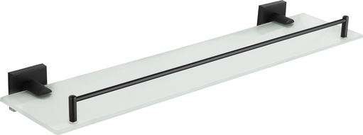 Mexen Rufo karājas stikla plaukts, melns - 7050937-70