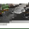 Mexen Kevin granieten gootsteen, 1-kommerig met afdruiprek en Duero keukenkraan, zwart/goud metallic - 6517-75-671600-00