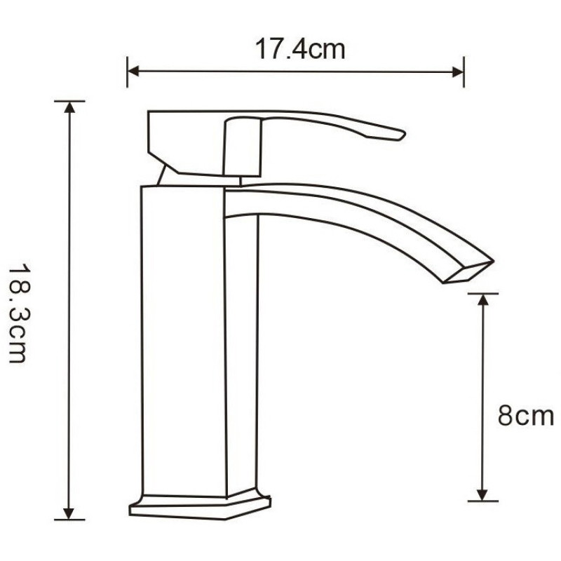 Mexen Libra DQ45 vannikomplekt, kuldne - 745103DQ45-50
