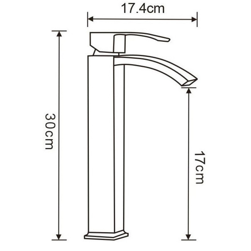 Mexen Libra R62 bathtub set, gold - 745113R62-50