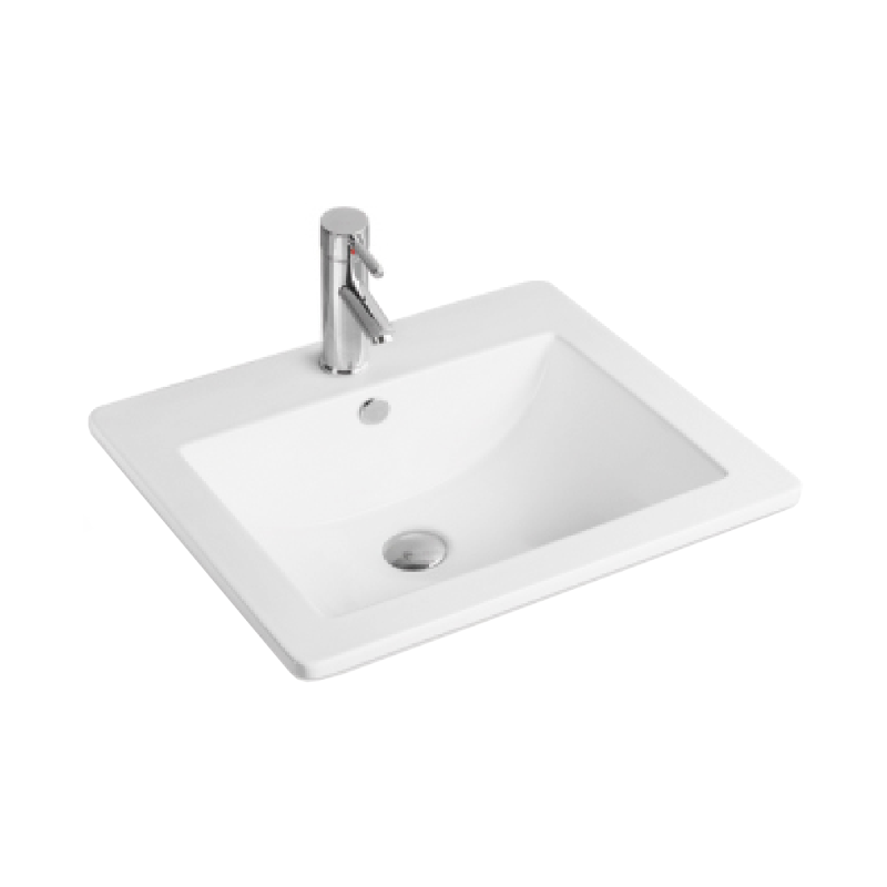 Mexen Lora Einbauwaschbecken 53 x 46 cm, weiß - 25365300