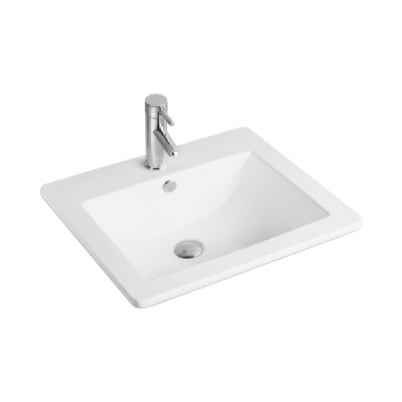 Mexen Lora umivalnik vgradni v pult 53 x 46 cm, bel - 25365300