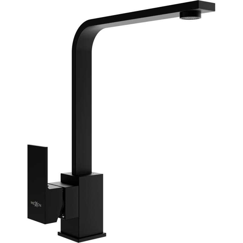 Mexen Rita robinet de cuisine, noir - 670300-70