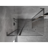 Mexen Mist L Duo kabina prysznicowa uchylna 115 x 110 cm, transparent, gun metal - 8A4L-115-110-95-00