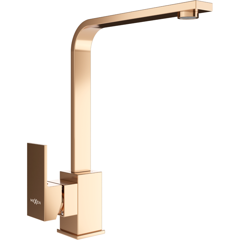 Mexen Rita grifo de cocina, oro rosa - 670300-60