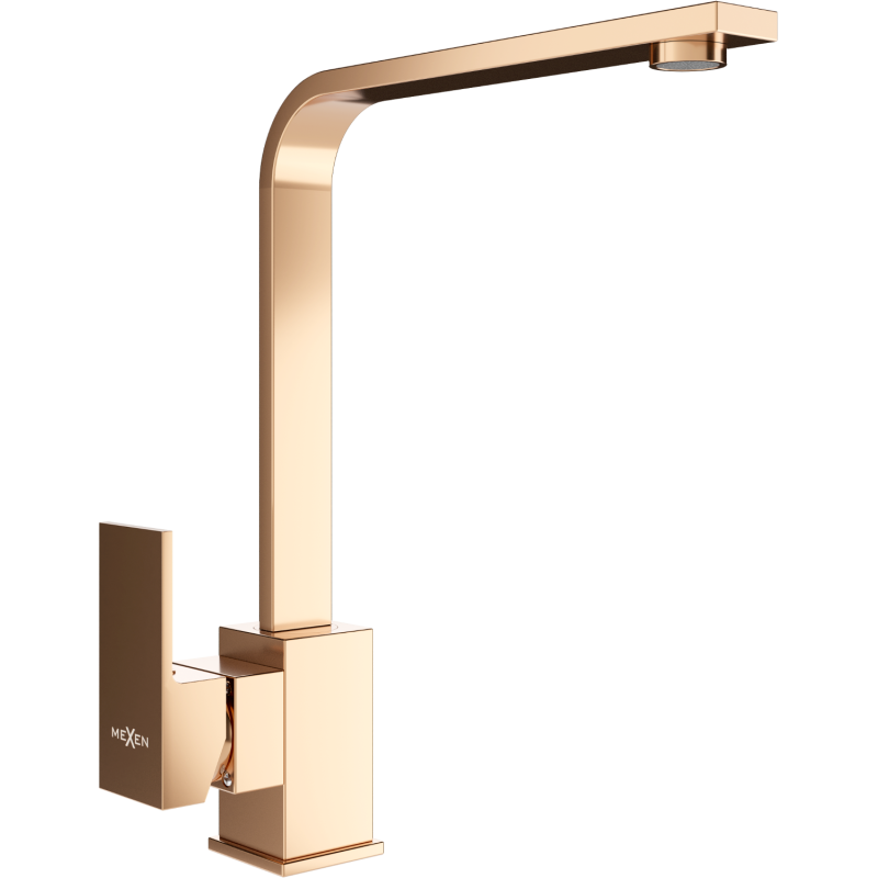 Mexen Rita rubinetto da cucina, oro rosa - 670300-60