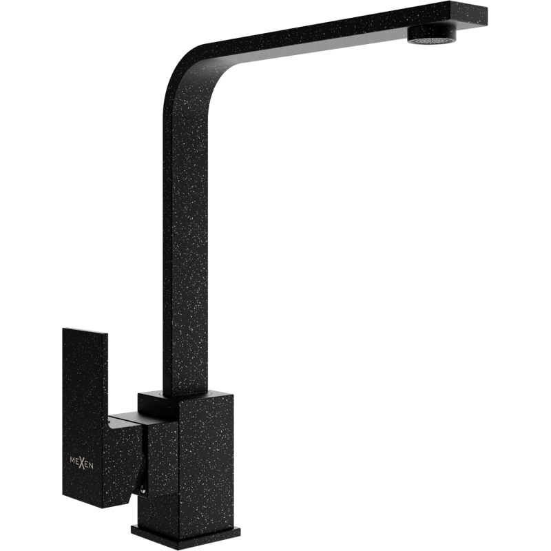 Mexen Rita grifo de cocina, negro moteado - 670300-76