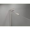Mexen Mist L Duo kabina prysznicowa uchylna 115 x 110 cm, transparent, nikiel szczotkowany - 8A4L-115-110-97-00