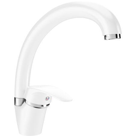 Mexen Rosa kitchen tap, white - 670800-20