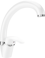 Mexen Rosa grifo de cocina, blanco - 670800-20