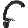 Mexen Rosa robinet de cuisine, noir moucheté - 670800-76