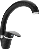 Mexen Rosa grifo de cocina, negro moteado - 670800-76