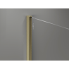 Mexen Kioto ścianka prysznicowa Walk-in 60 x 200 cm, transparent 8 mm, champagne - 800-060-101-35-00