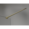 Mexen Kioto ścianka prysznicowa Walk-in 105 x 200 cm, transparent 8 mm, champagne - 800-105-101-35-00