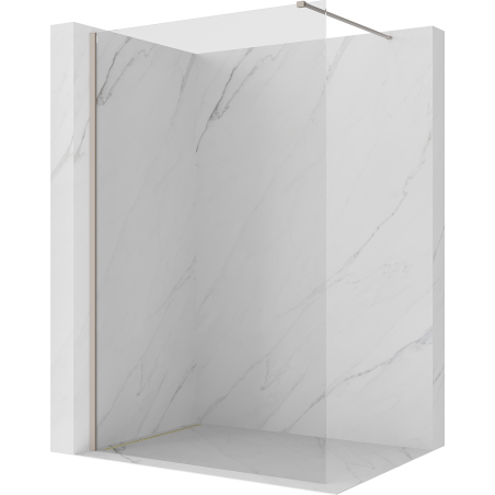 Mexen Kioto ścianka prysznicowa Walk-in 90 x 200 cm, transparent 8 mm, kaszmir - 800-090-101-41-00
