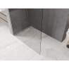 Mexen Kioto ścianka prysznicowa Walk-in 130 x 200 cm, transparent 8 mm, kaszmir - 800-130-101-41-00