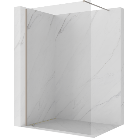 Mexen Kioto ścianka prysznicowa Walk-in 150 x 200 cm, transparent 8 mm, kaszmir - 800-150-101-41-00