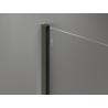 Mexen Kioto ścianka prysznicowa Walk-in 95 x 200 cm, transparent 8 mm, ciemny zielony - 800-095-101-42-00