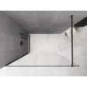 Mexen Kioto ścianka prysznicowa Walk-in 155 x 200 cm, transparent 8 mm, ciemny zielony - 800-155-101-42-00