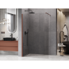 Mexen Kioto ścianka prysznicowa Walk-in 180 x 200 cm, transparent 8 mm, terra - 800-180-101-43-00