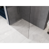 Mexen Kioto ścianka prysznicowa Walk-in 60 x 200 cm, transparent 8 mm, ciemny granat - 800-060-101-44-00