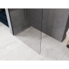 Mexen Kioto ścianka prysznicowa Walk-in 80 x 200 cm, transparent 8 mm, ciemny granat - 800-080-101-44-00