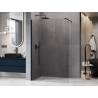 Mexen Kioto ścianka prysznicowa Walk-in 90 x 200 cm, transparent 8 mm, ciemny granat - 800-090-101-44-00