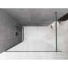 Mexen Kioto ścianka prysznicowa Walk-in 105 x 200 cm, transparent 8 mm, szałwiowy - 800-105-101-45-00