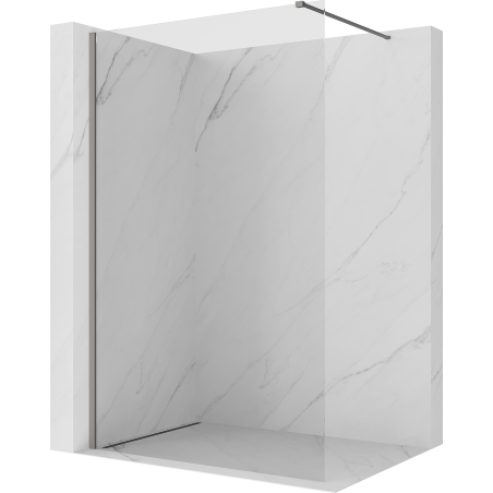 Mexen Kioto ścianka prysznicowa Walk-in 60 x 200 cm, transparent 8 mm, taupe - 800-060-101-64-00