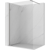 Mexen Kioto ścianka prysznicowa Walk-in 60 x 200 cm, transparent 8 mm, taupe - 800-060-101-64-00