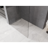 Mexen Kioto ścianka prysznicowa Walk-in 150 x 200 cm, transparent 8 mm, taupe - 800-150-101-64-00