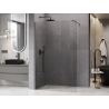 Mexen Kioto ścianka prysznicowa Walk-in 150 x 200 cm, transparent 8 mm, taupe - 800-150-101-64-00