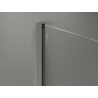 Mexen Kioto ścianka prysznicowa Walk-in 155 x 200 cm, transparent 8 mm, taupe - 800-155-101-64-00