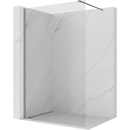 Mexen Kioto ścianka prysznicowa Walk-in 155 x 200 cm, transparent 8 mm, taupe - 800-155-101-64-00