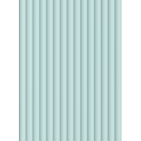 Mexen Strio 02 lamele ścienne ryflowane 280 x 14,5 cm (2szt), powder blue - S120-280-02-318