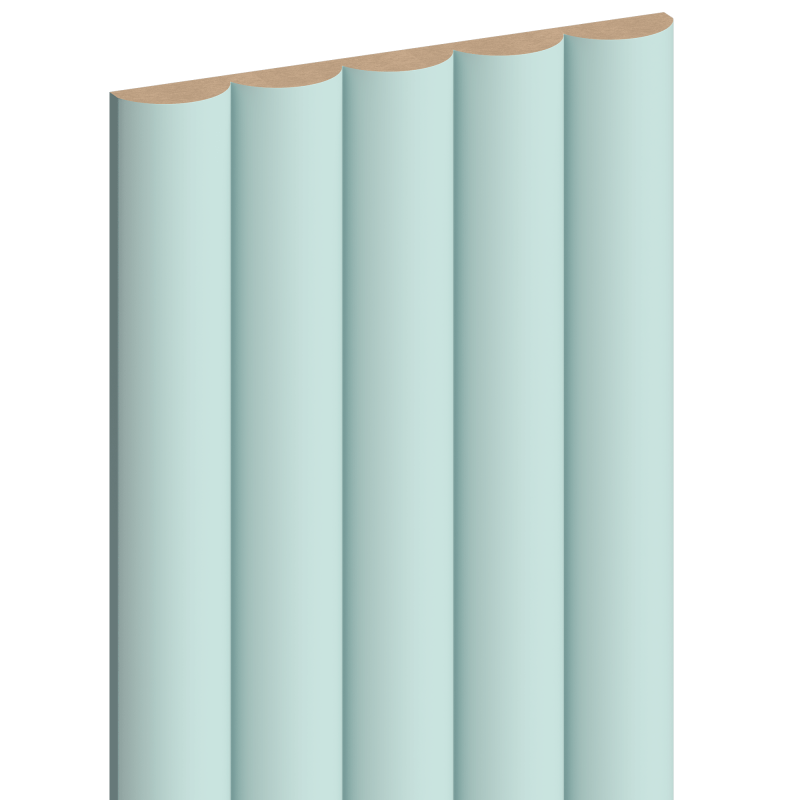 Mexen Strio 02 lamele ścienne ryflowane 280 x 14,5 cm (2szt), powder blue - S120-280-02-318