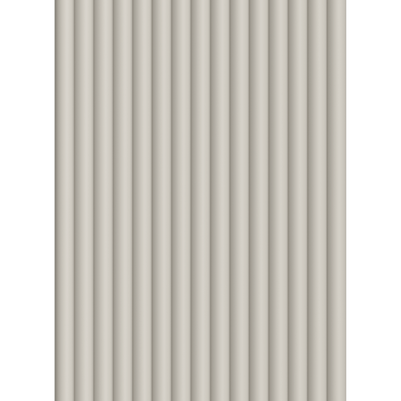 Mexen Strio 02 lamele ścienne ryflowane 280 x 14,5 cm (2szt), taupe - S120-280-02-313