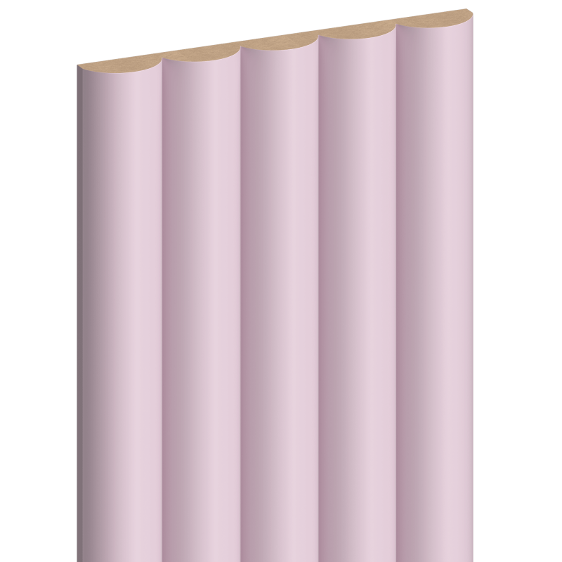 Mexen Strio 02 lamele ścienne ryflowane 280 x 14,5 cm (2szt), lila - S120-280-02-316